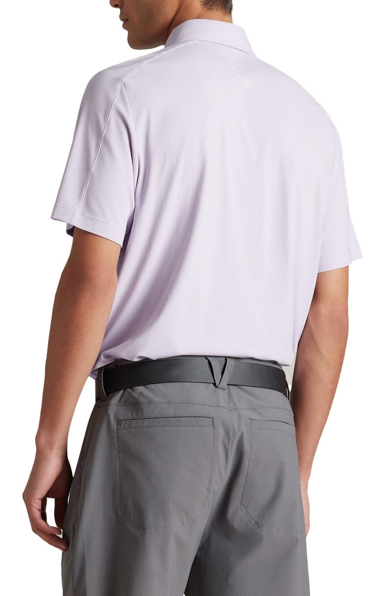 Rhone Momentum Quarter Zip Polo, Alternate, color, Lavender Dusk