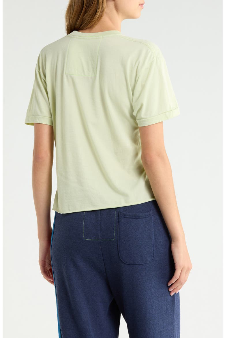 Logo Boyfriend Tee, Alternate, color, LIME CREAM