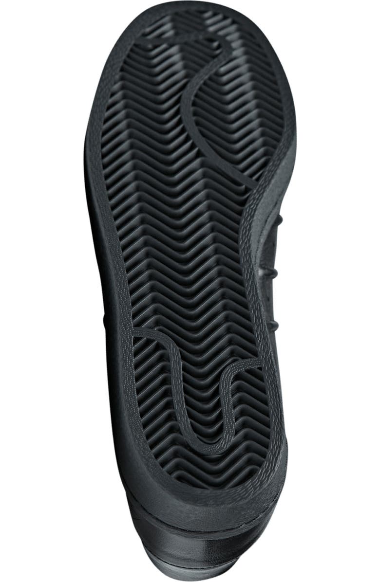 Y-3 Superstar Sneaker, Alternate, color, Black/Blac