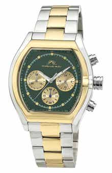 PORSAMO BLEU Roman Chronograph Bracelet Watch, 42mm