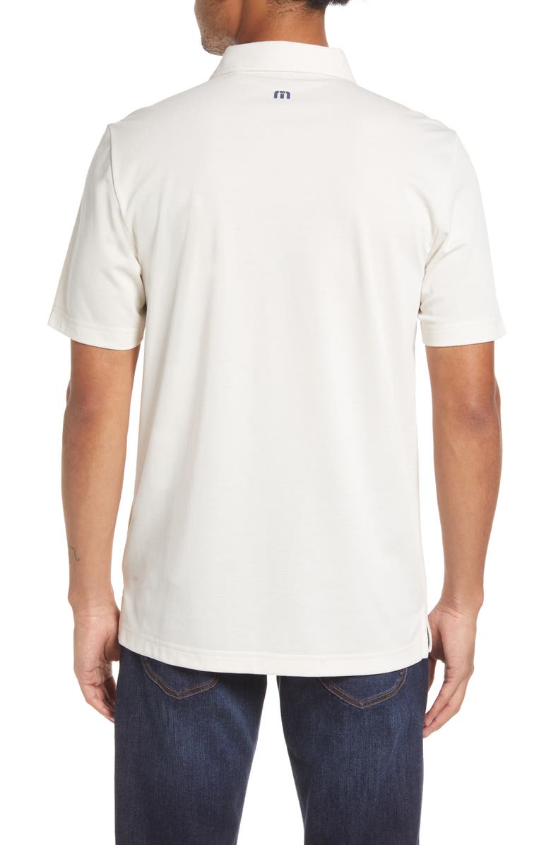 TravisMathew Counting Cards Cotton Blend Polo, Alternate, color, 