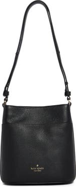 Kate Spade New York leila pebbled leather small bucket bag