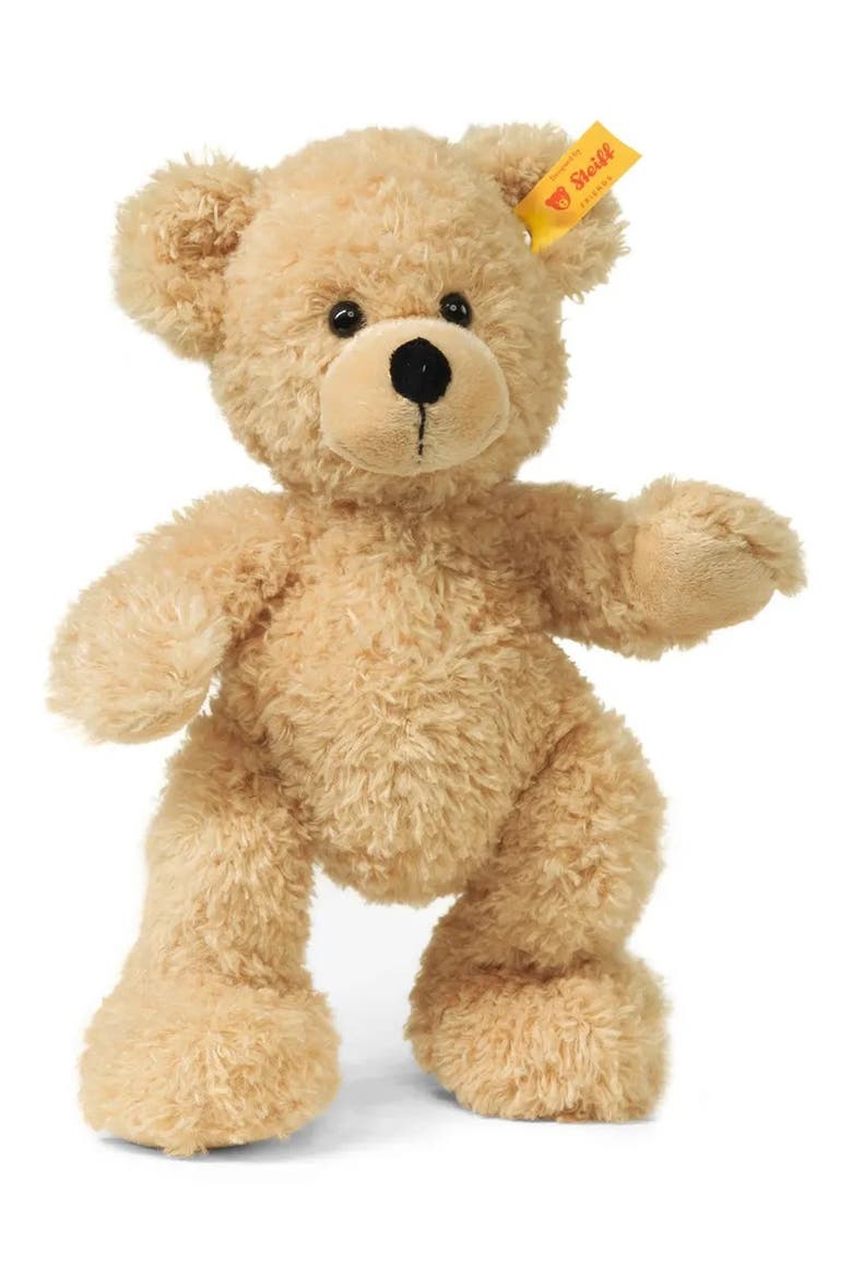 Fynn Teddy Bear Stuffed Animal, Main, color, BEIGE