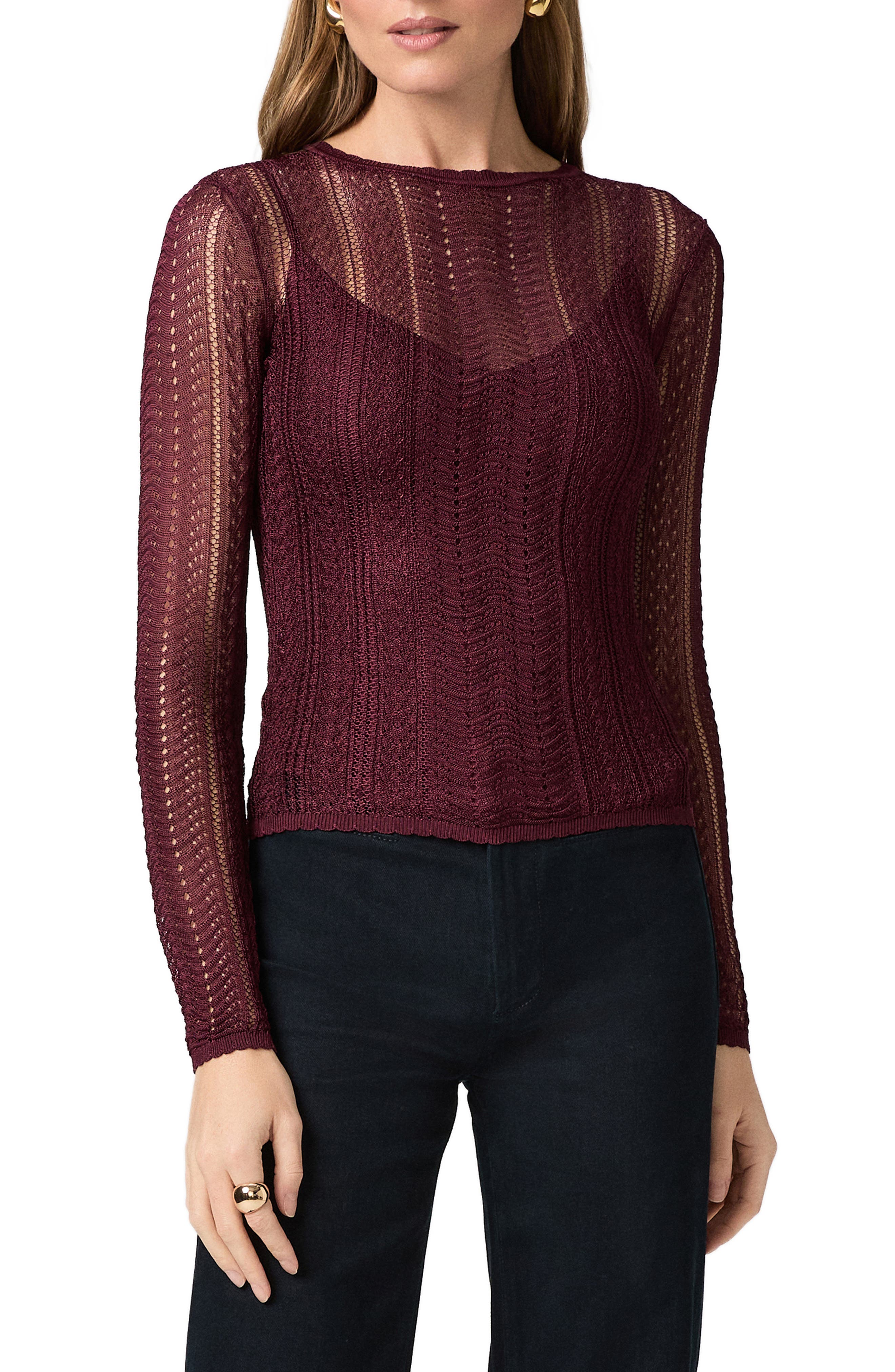 Petra Pointelle Sweater