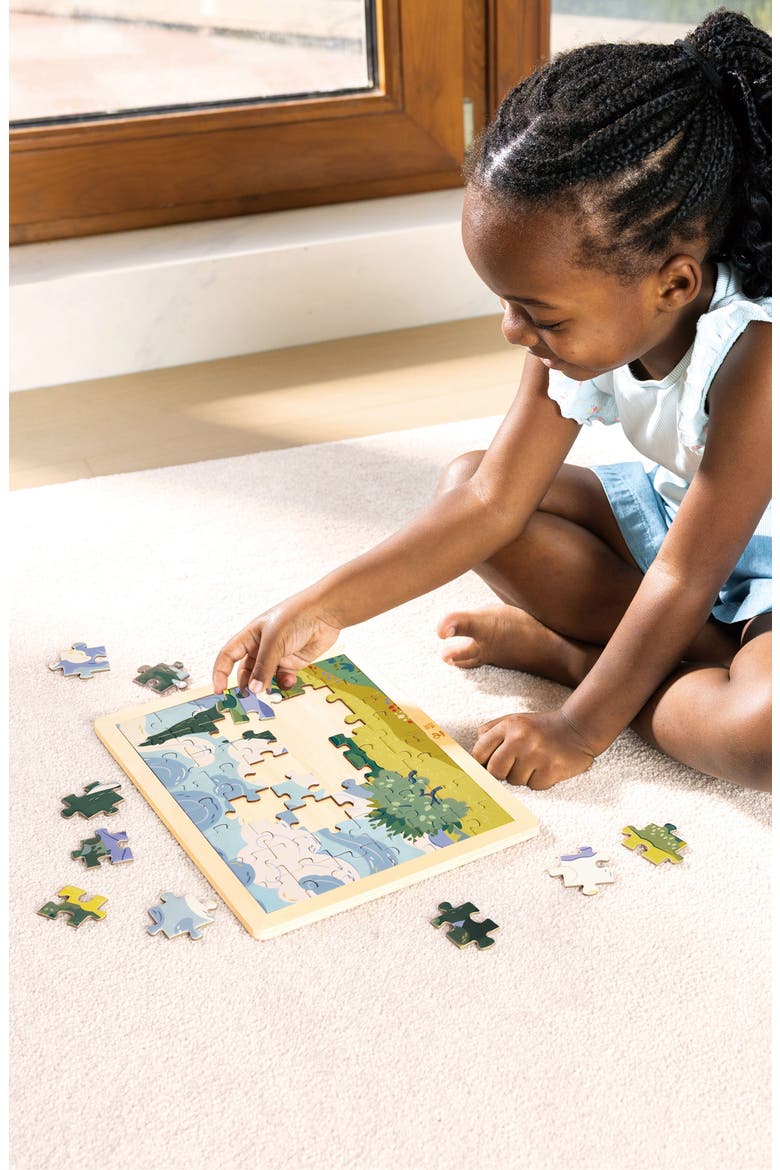 x The Met Van Gogh Cypresses 48-Piece Puzzle, Alternate, color, MULTI