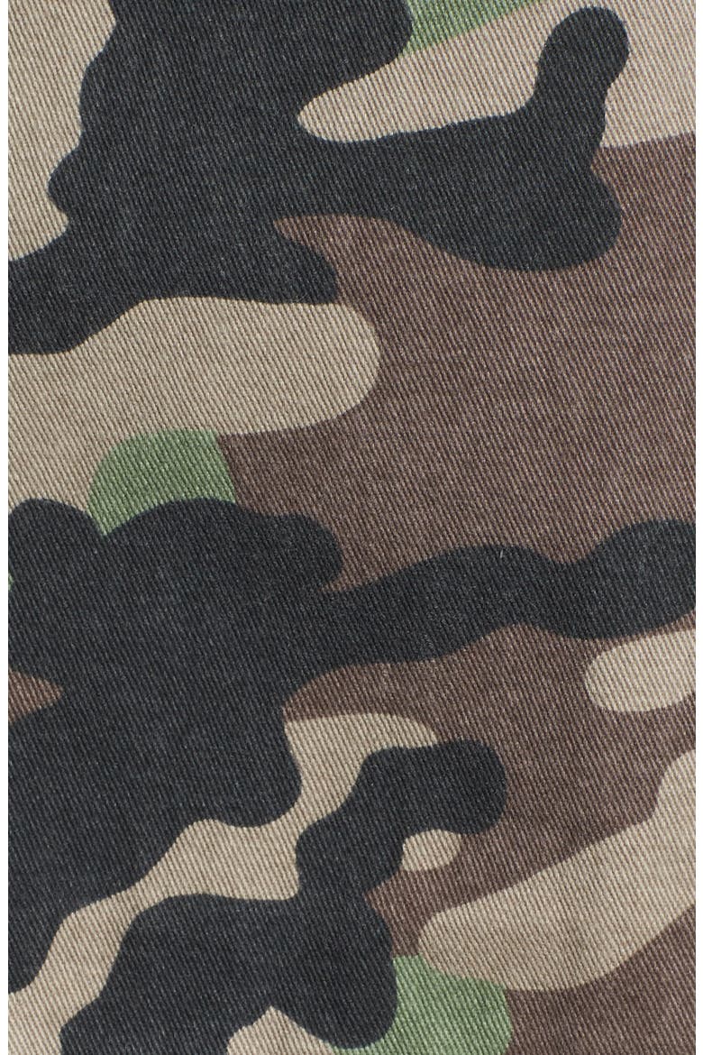 Military Patch Jacket, Alternate, color, BROWN GREEN CAMO