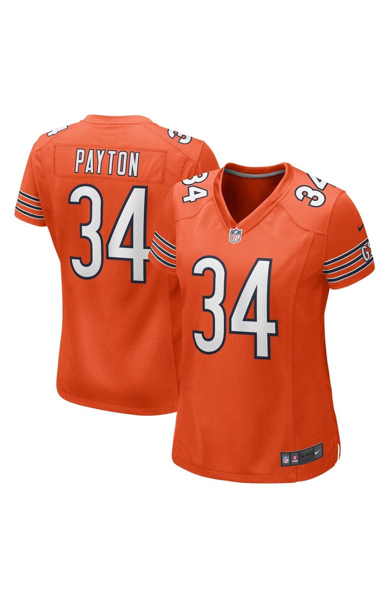 Nike Women's Nike Walter Payton Orange Chicago Bears Retired Player Jersey, Main, color, 