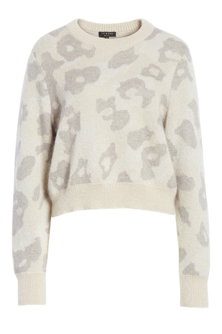 Leopard Spot Sweater, Alternate, color, MINK