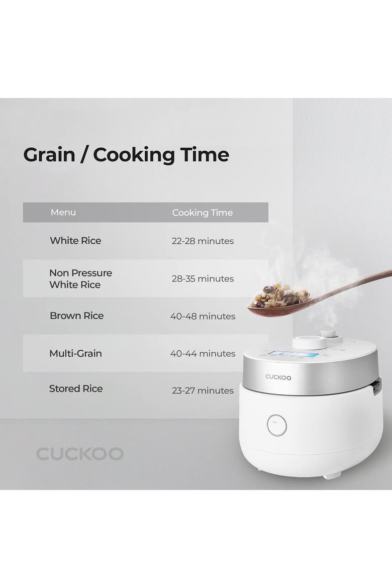 CRP-MHTR0309F Heating Twin Pressure Rice Cooker, Alternate, color, White