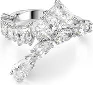 Swarovski Matrix Bypass Ring