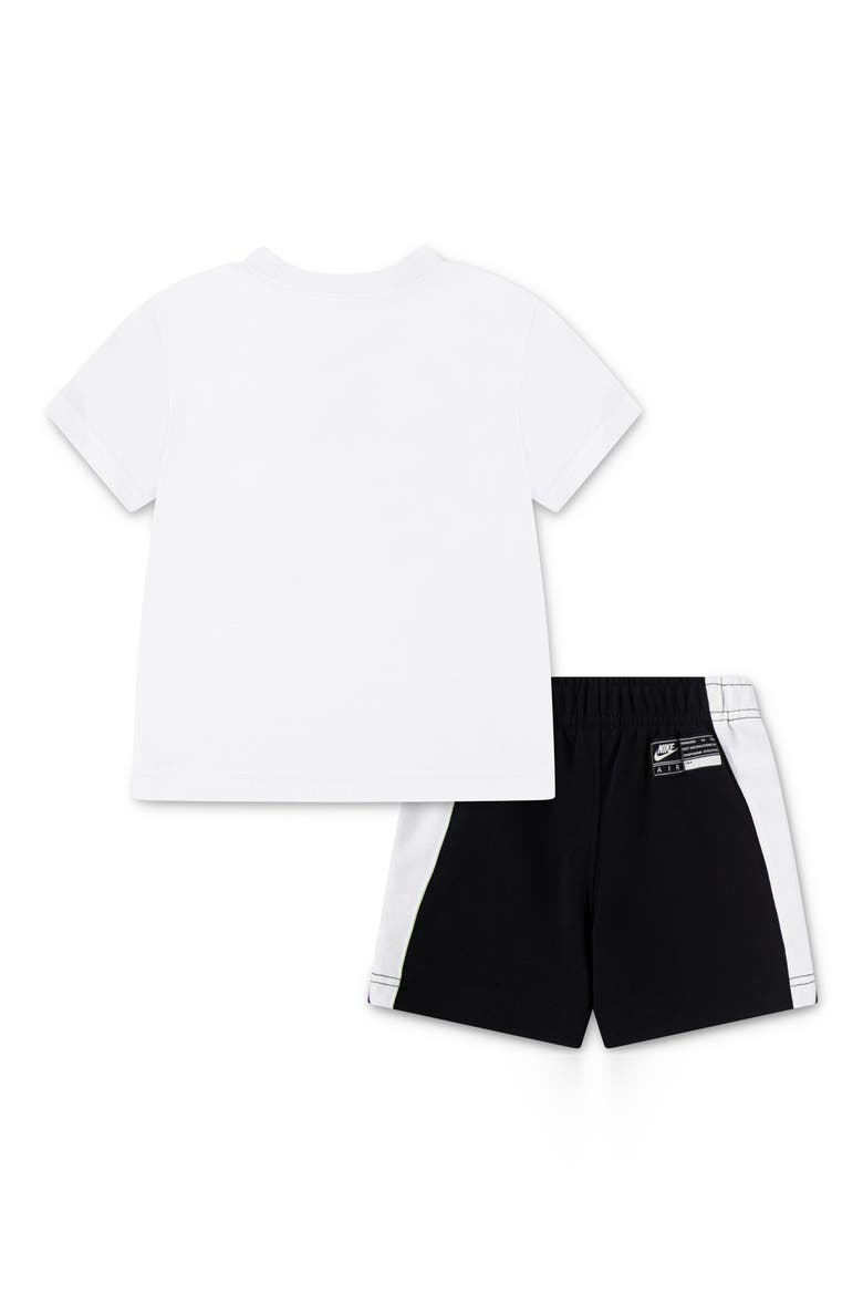 Kids' Air Graphic T-Shirt & Shorts Set, Alternate, color, BLACK