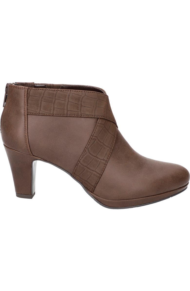 EASY STREET Spice Bootie, Alternate, color, Brown Matte