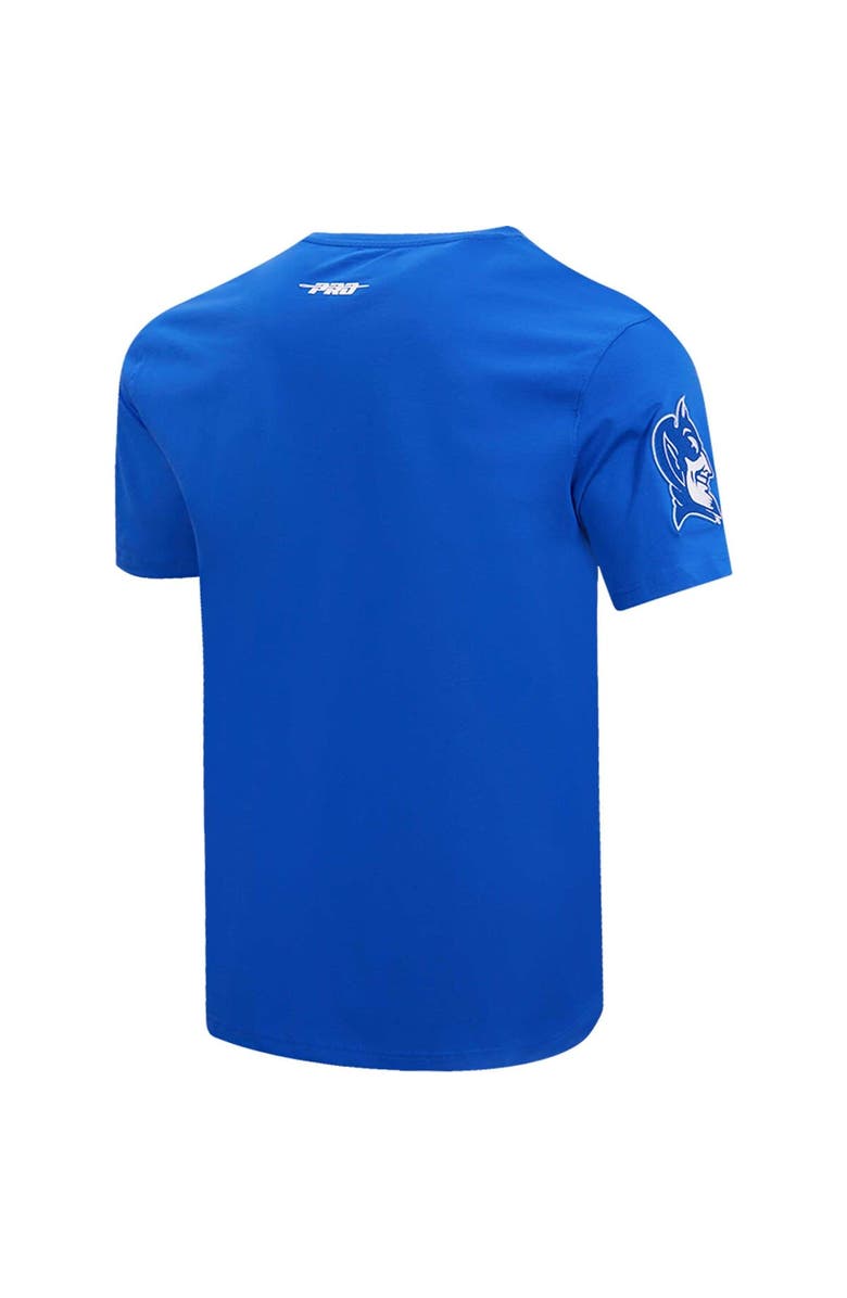PRO STANDARD Men's Pro Standard Royal Duke Blue Devils Classic T-Shirt, Alternate, color,