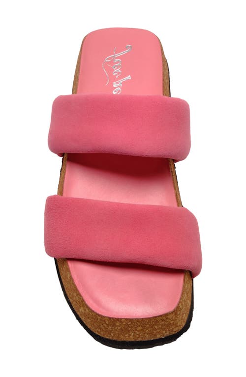 Shop Free People Fairmont Platform Slide Sandal In Watermelon