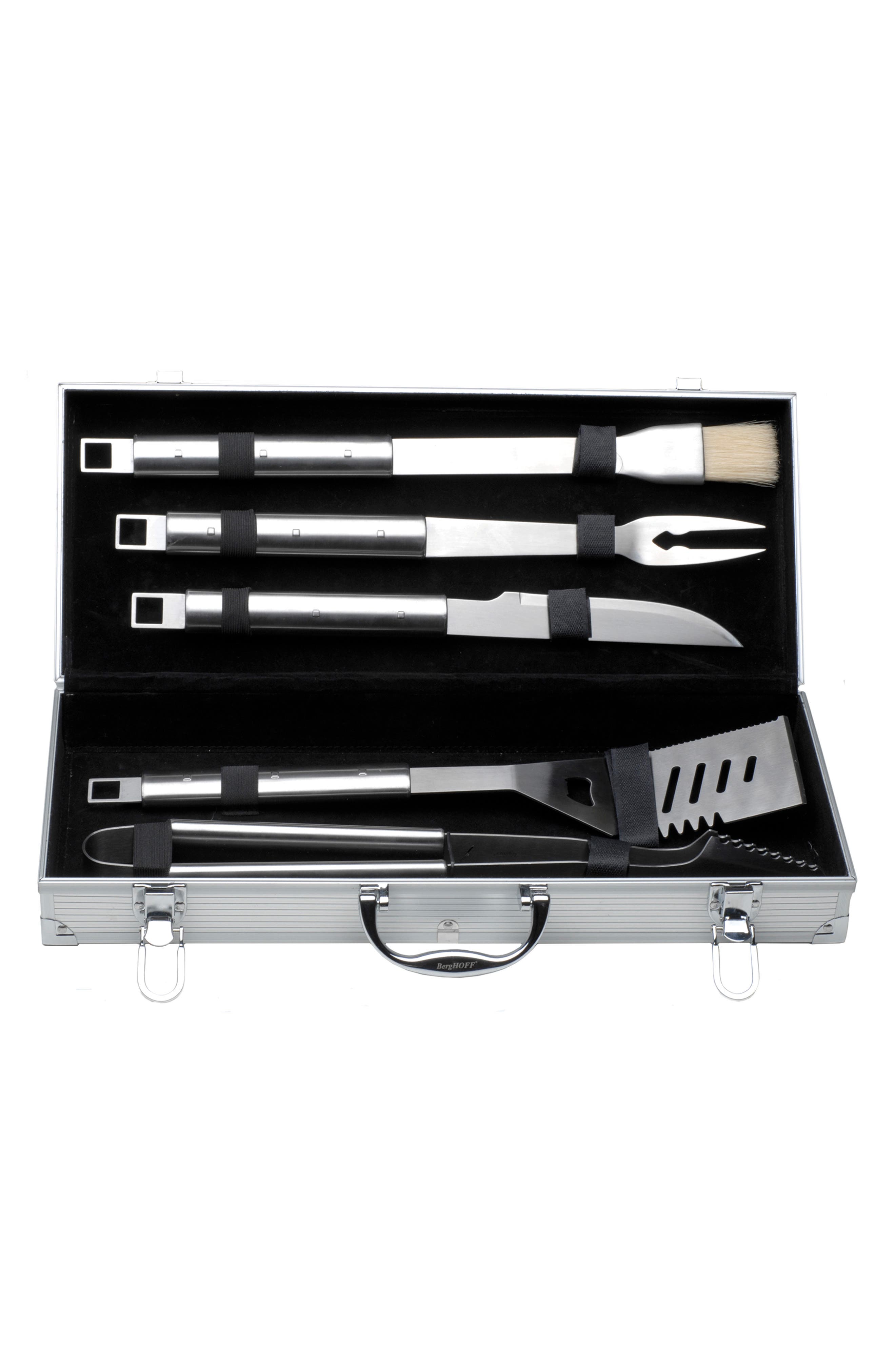 BergHOFF Cubo 5-Piece Barbeque Set with Case