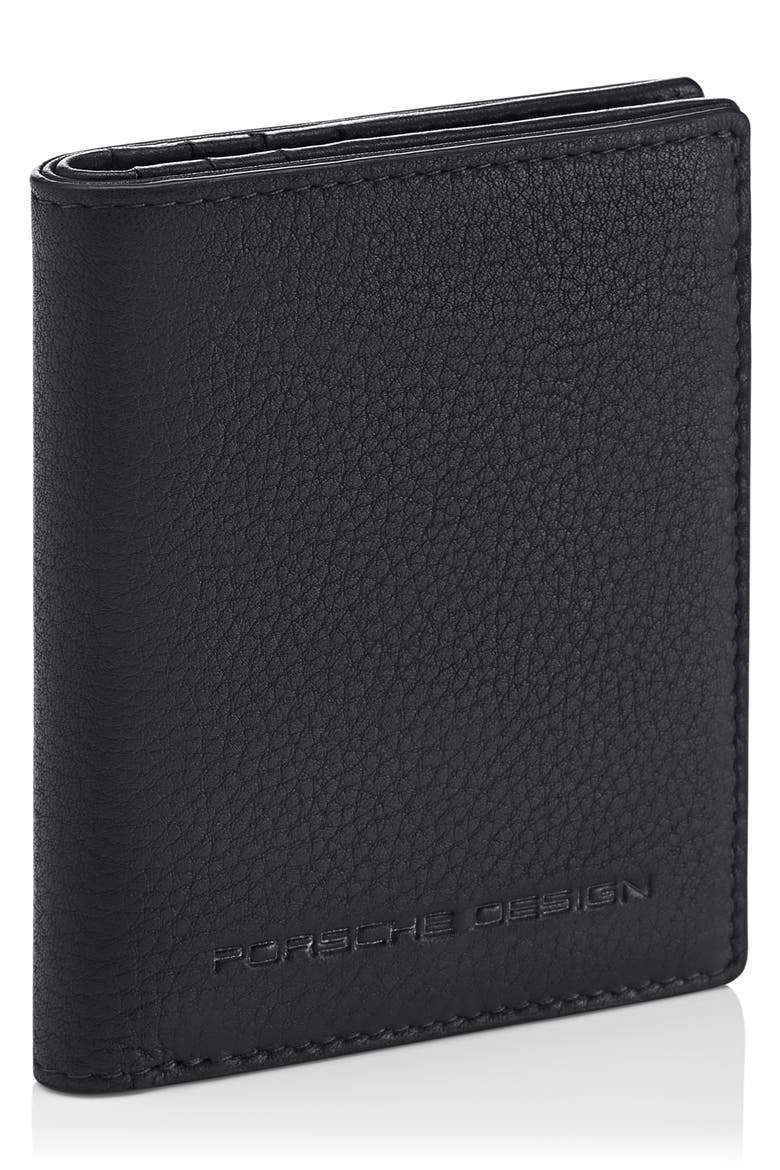 Roadster Business Leather Billfold Wallet, Alternate, color, BLACK