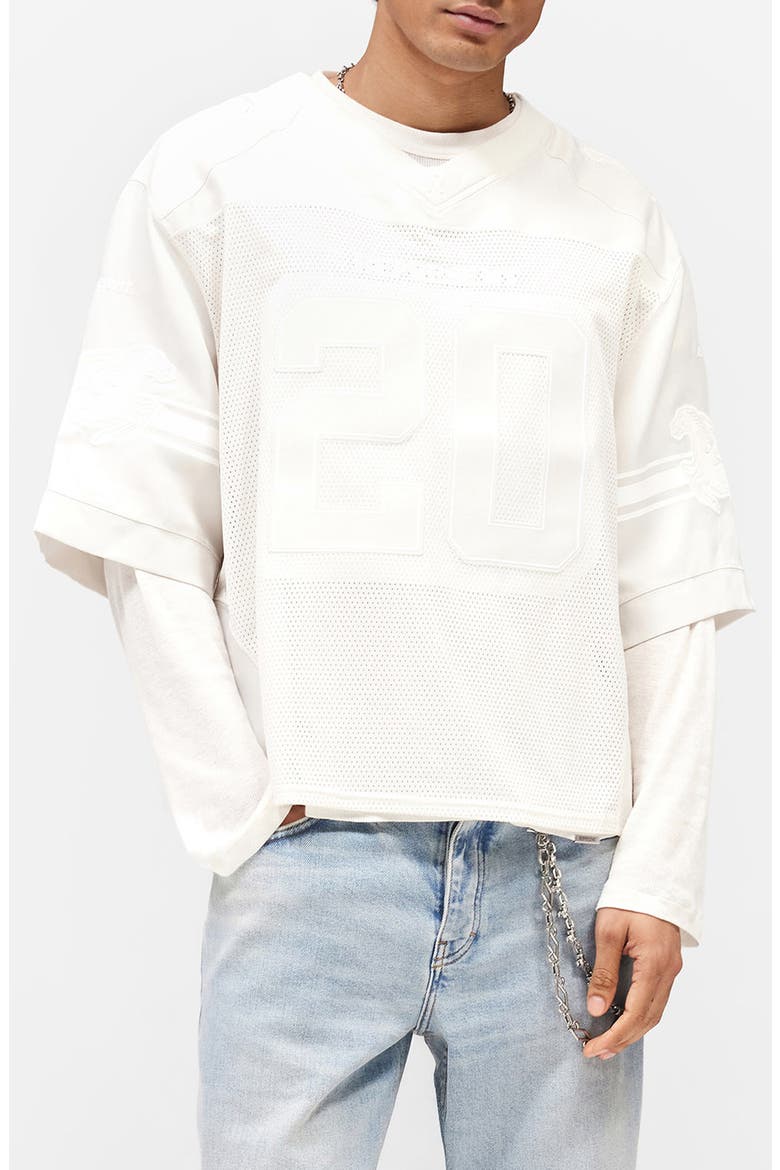 American Football Jersey, Main, color, CHALK