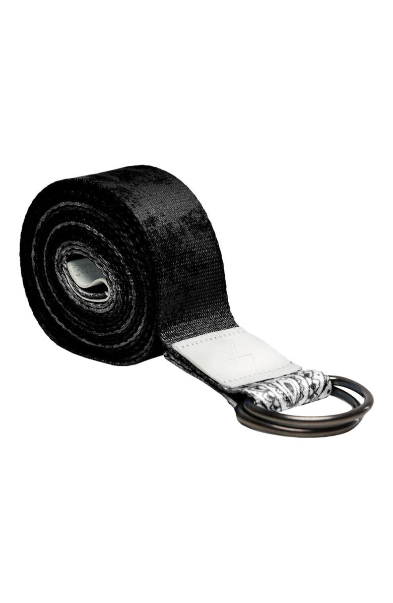 Yoga Design Lab Yoga Strap, Main, color, Mandala Black