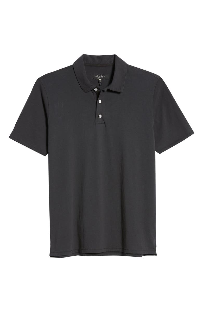 rag & bone Men's Principal Jersey Organic Cotton Polo, Alternate, color, 