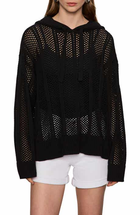 Sanctuary Beach Open Knit Hoodie