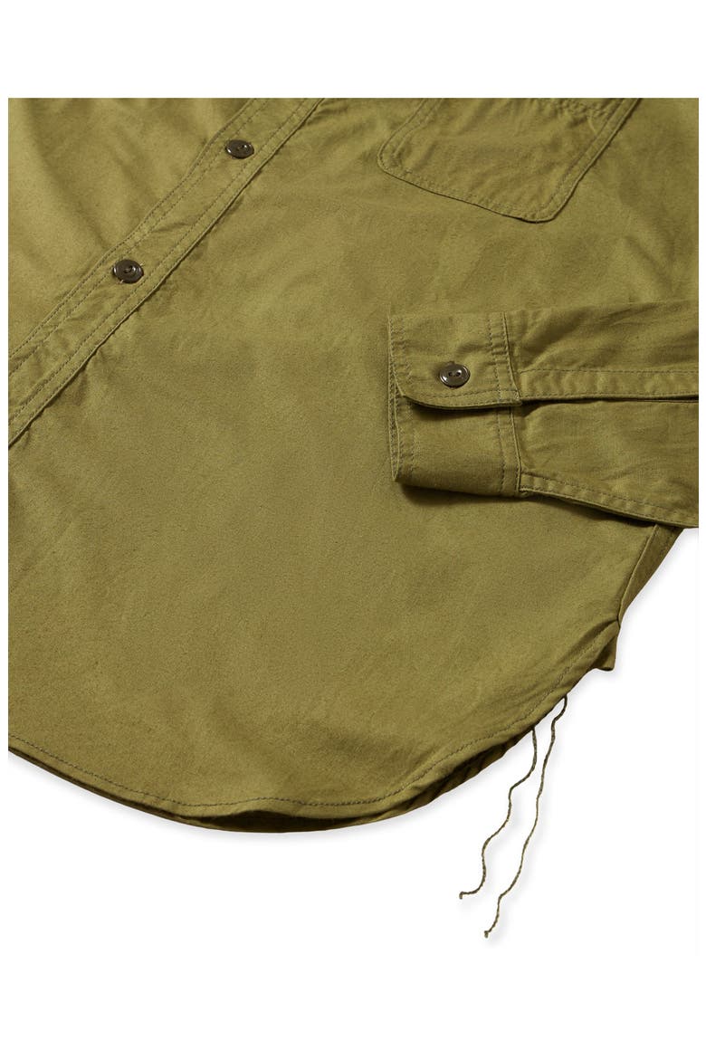 Otero Cotton Shirt, Alternate, color, GREEN