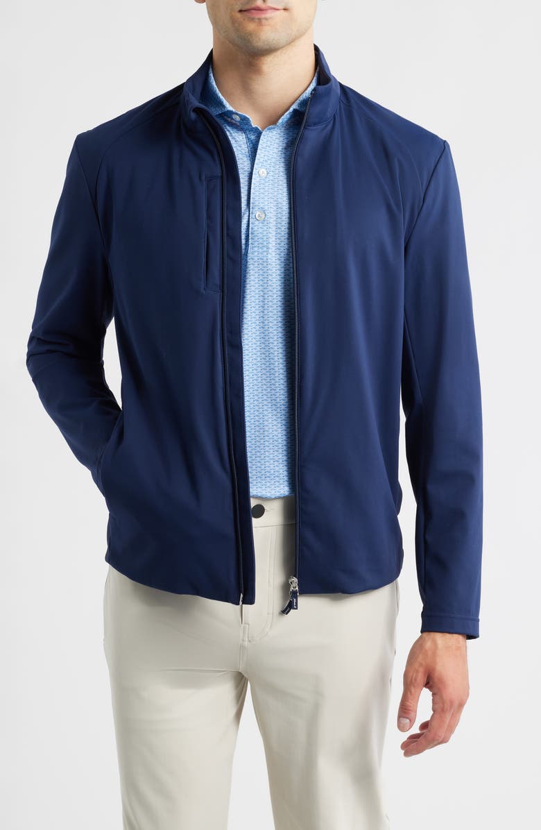 johnnie-O Hoppin Jacket, Main, color, Navy