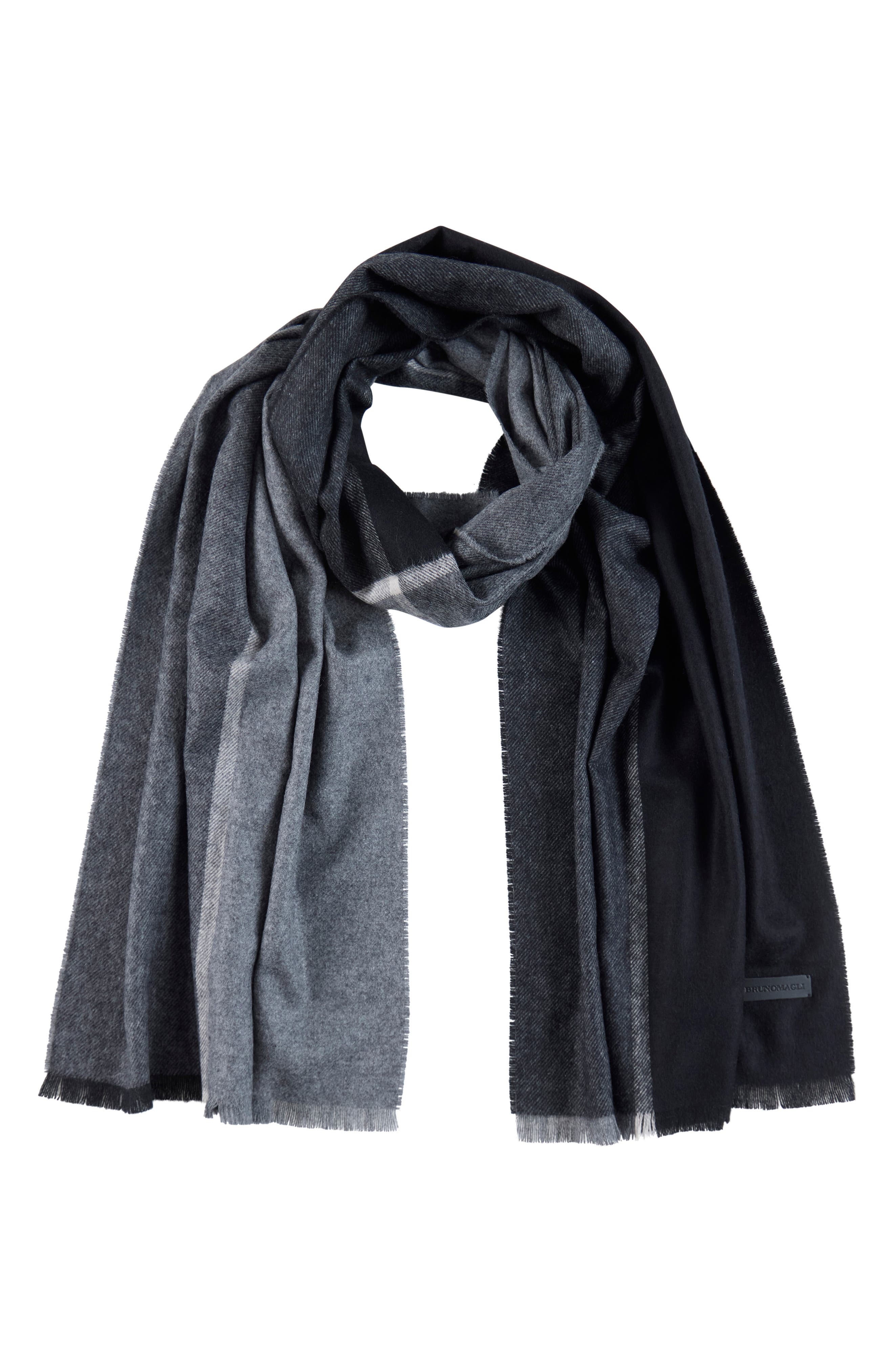 Bruno Magli Silk & Cashmere Blend Scarf