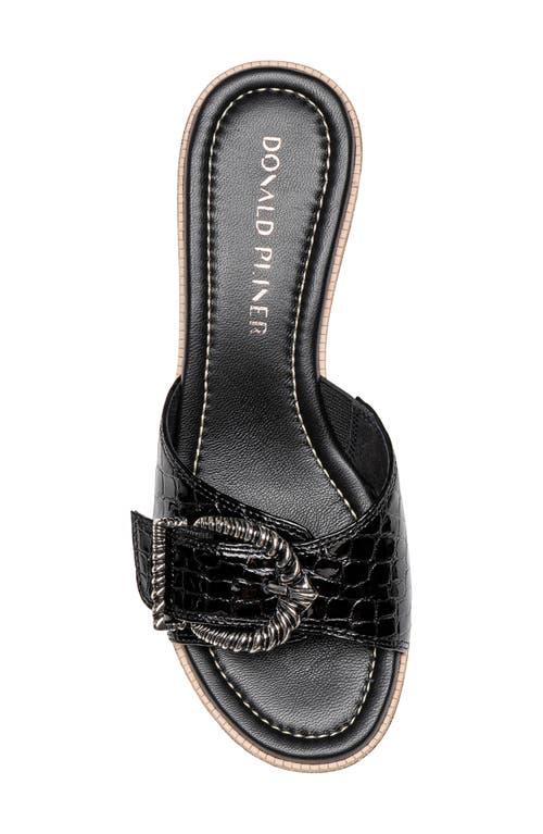 DONALD PLINER DONALD PLINER ALFEE PLATFORM WEDGE SLIDE SANDAL 