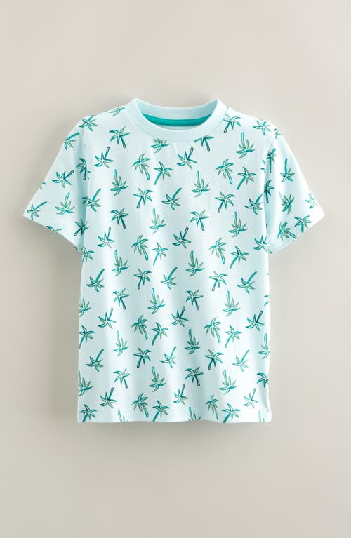 Tucker + Tate Kids' Graphic T-Shirt in Blue Saltwater Doodle Palms 