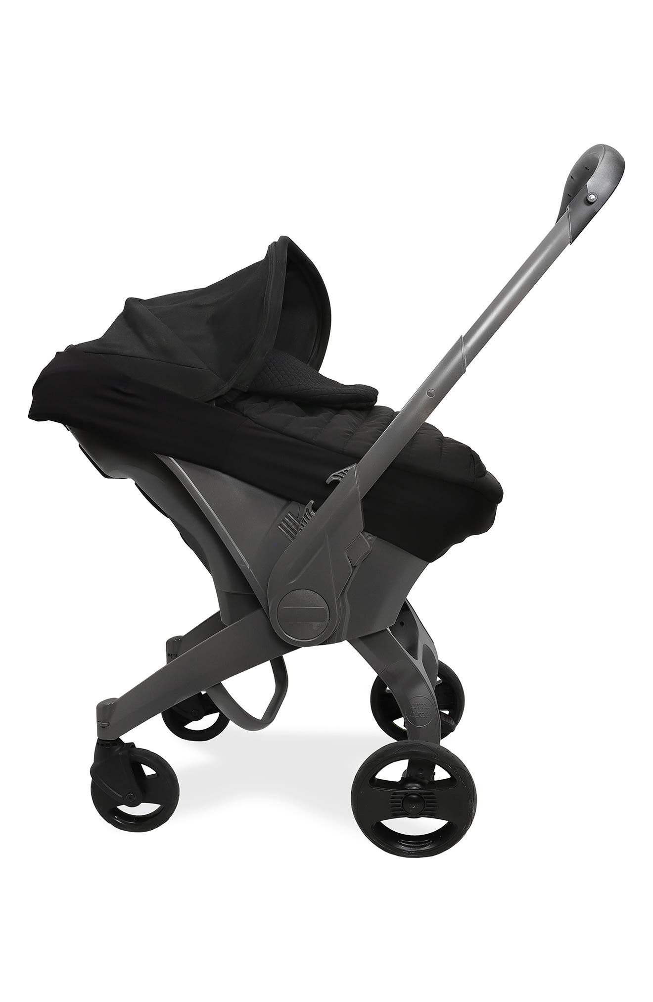 little unicorn Infant Car Seat & Stroller Footmuff in Black 