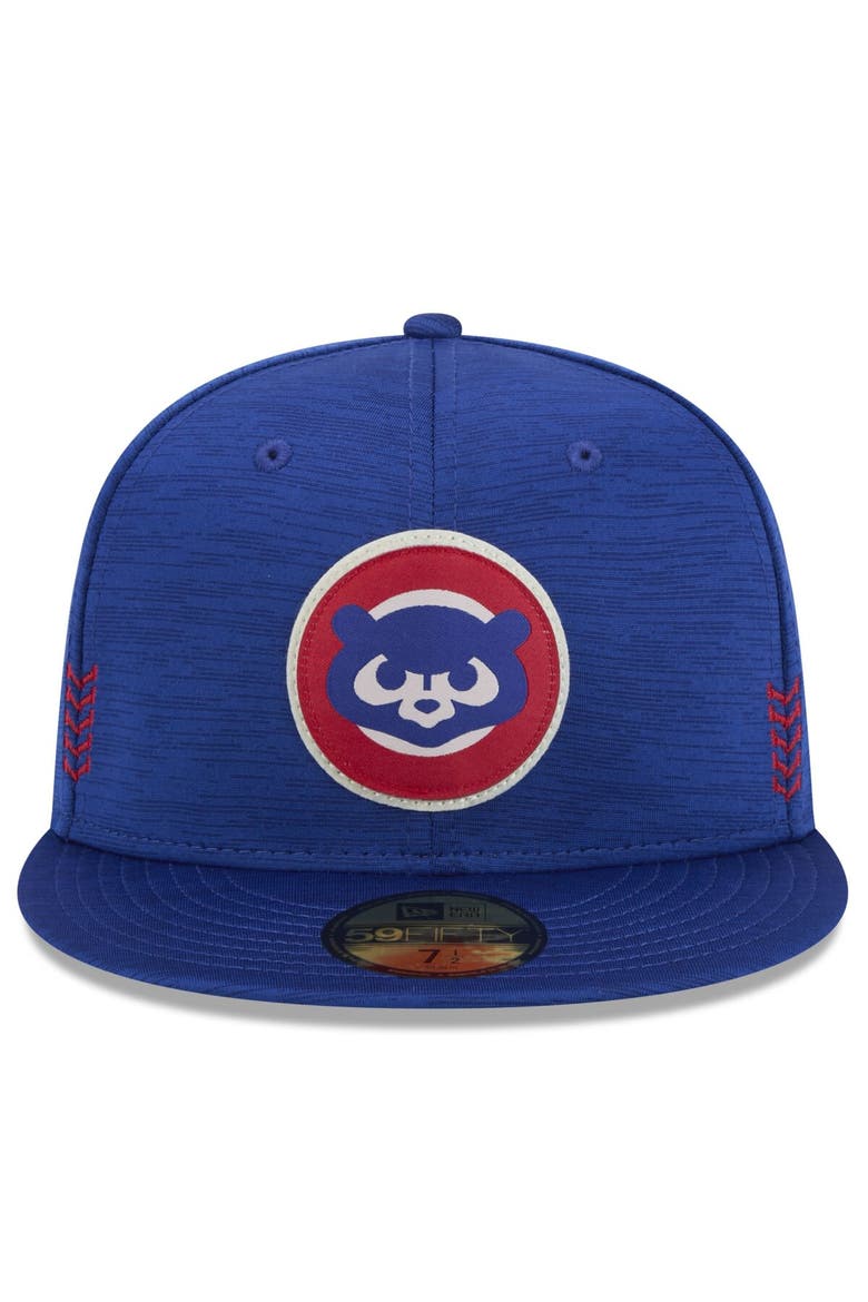 Men's New Era Royal Chicago Cubs 2024 Clubhouse 59FIFTY Fitted Hat, Alternate, color, Royal
