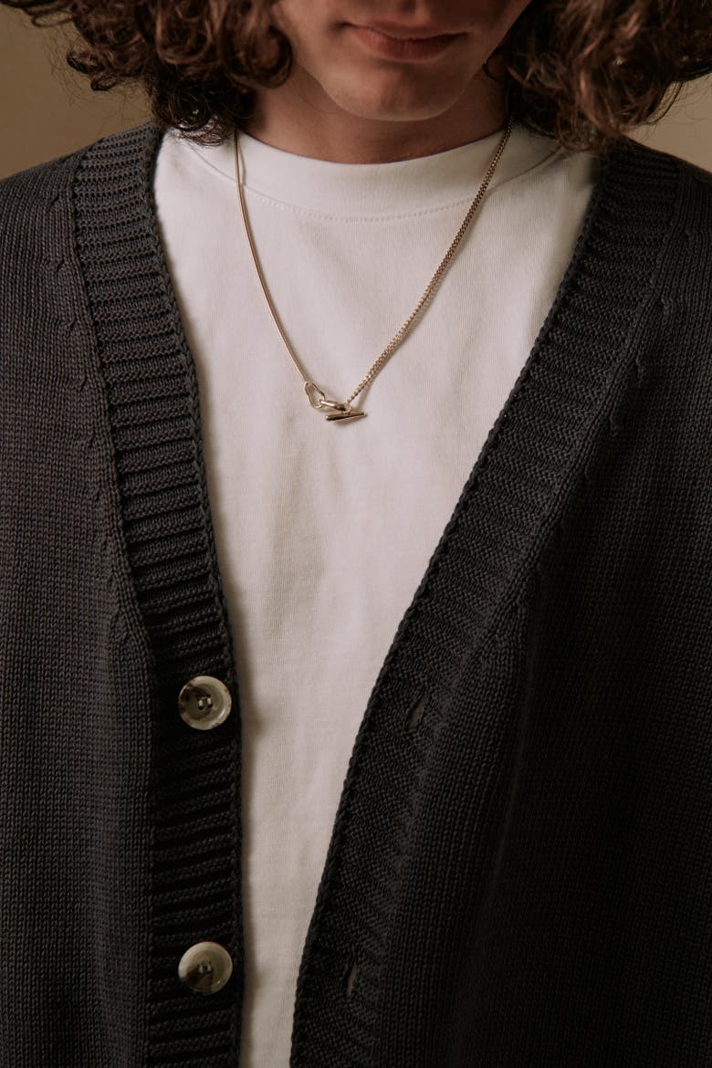 Alva Mixed Chain Necklace, Alternate, color, Recycled Gold Vermeil