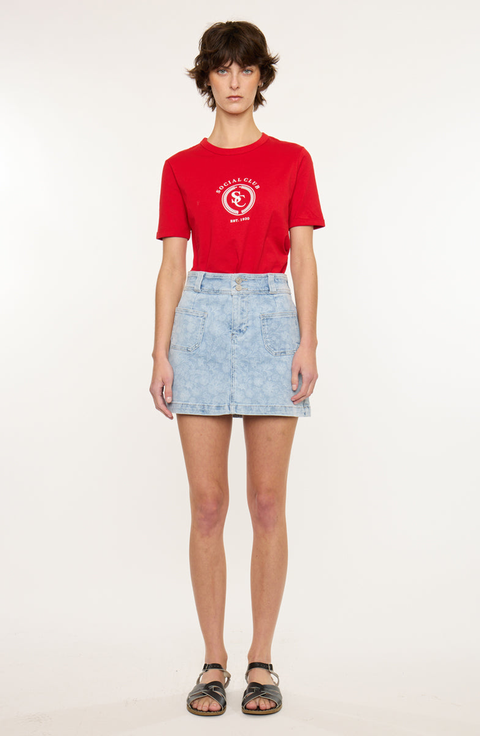 Aria Mid Rise Mini Skirt