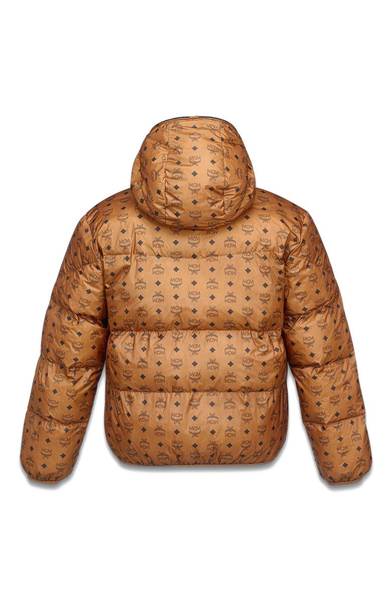 MCM Monogram Ripstop Nylon Parka, Alternate, color, 