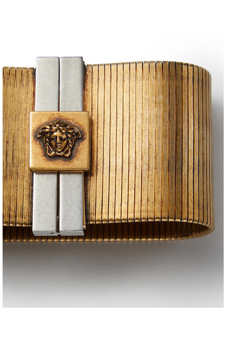 Medusa Bracelet, Alternate, color, GOLD PALLADIUM