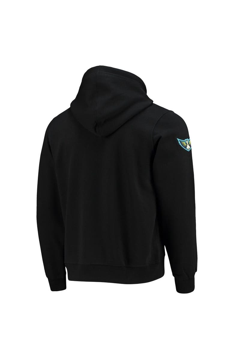 KUR8TED Black Dallas Wings Pullover Hoodie, Alternate, color, 