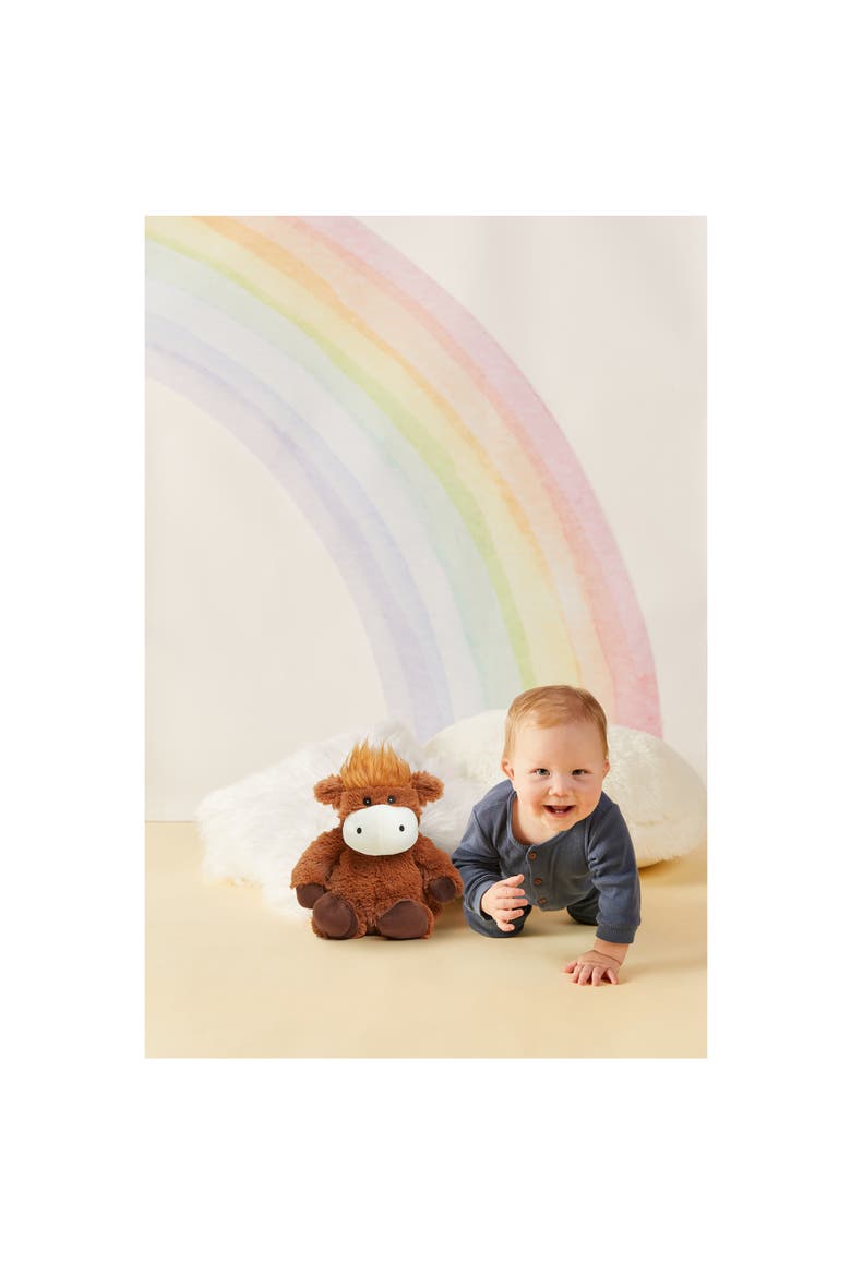 Highland Cow Plush Toy, Alternate, color, Dark Brown