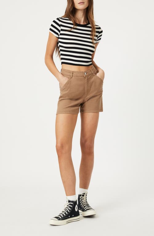 Mavi Jeans Kylie High Waist Twill Shorts