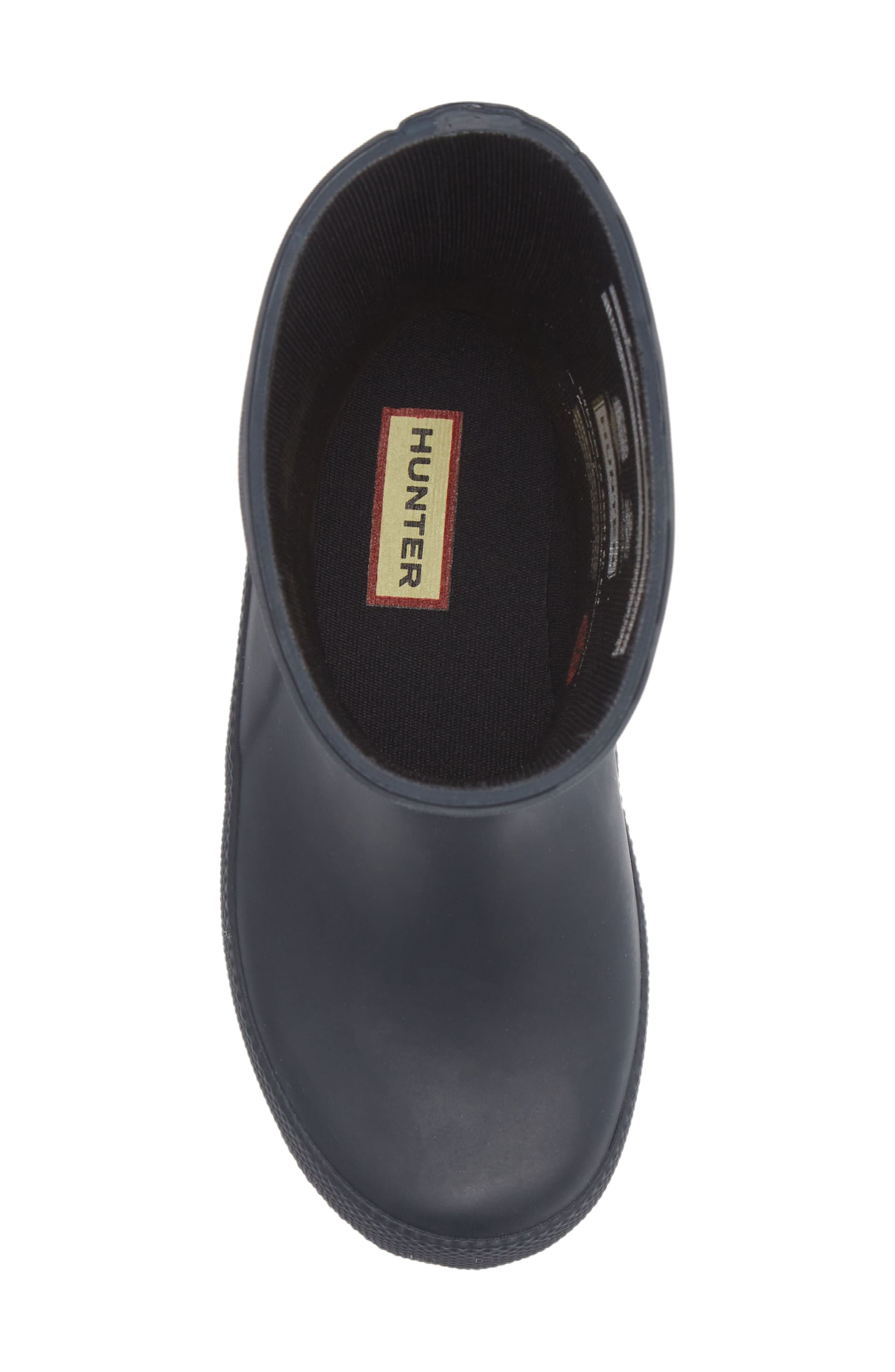 Hunter Kids' First Classic Rain Boot, Alternate, color, Navy