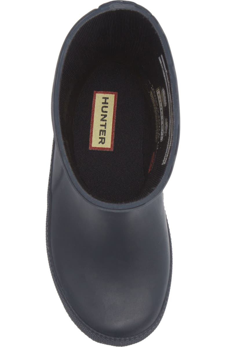 Hunter Kids' First Classic Rain Boot, Alternate, color, Navy