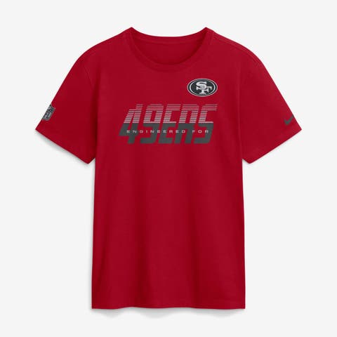 Men's Nike Scarlet San Francisco 49ers Sideline Dri-FIT T-Shirt