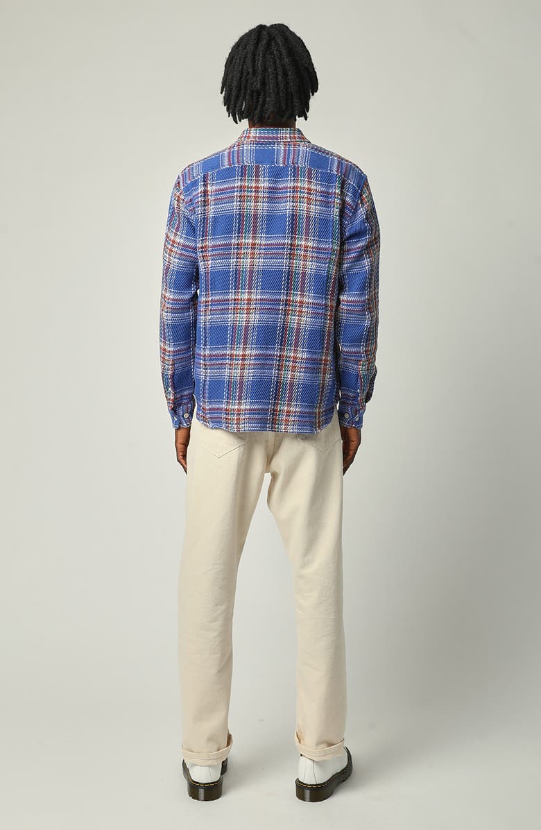 Corridor Big Twill Plaid Cotton Button-Up Shirt, Alternate, color, 