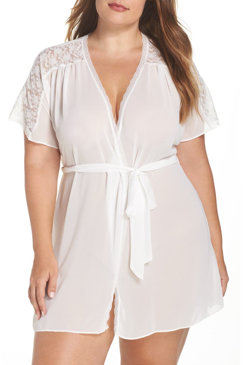 Chiffon Robe, Main, color, IVORY