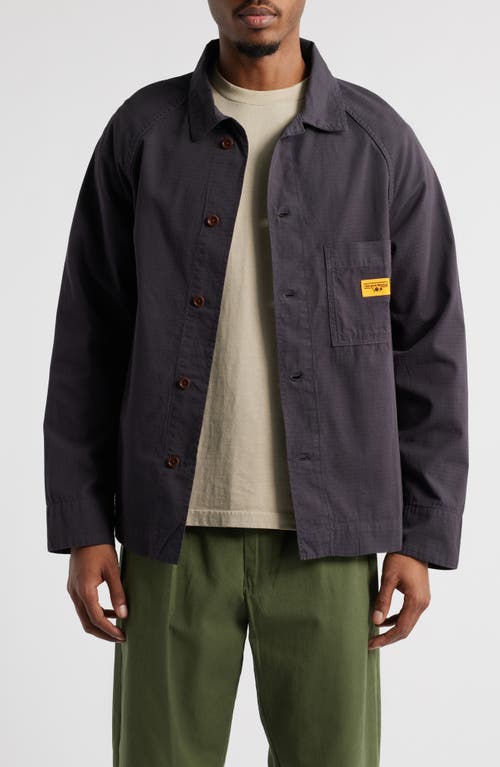 Service Works Organic Cotton Ripstop Front Of House Jacket In Gray
