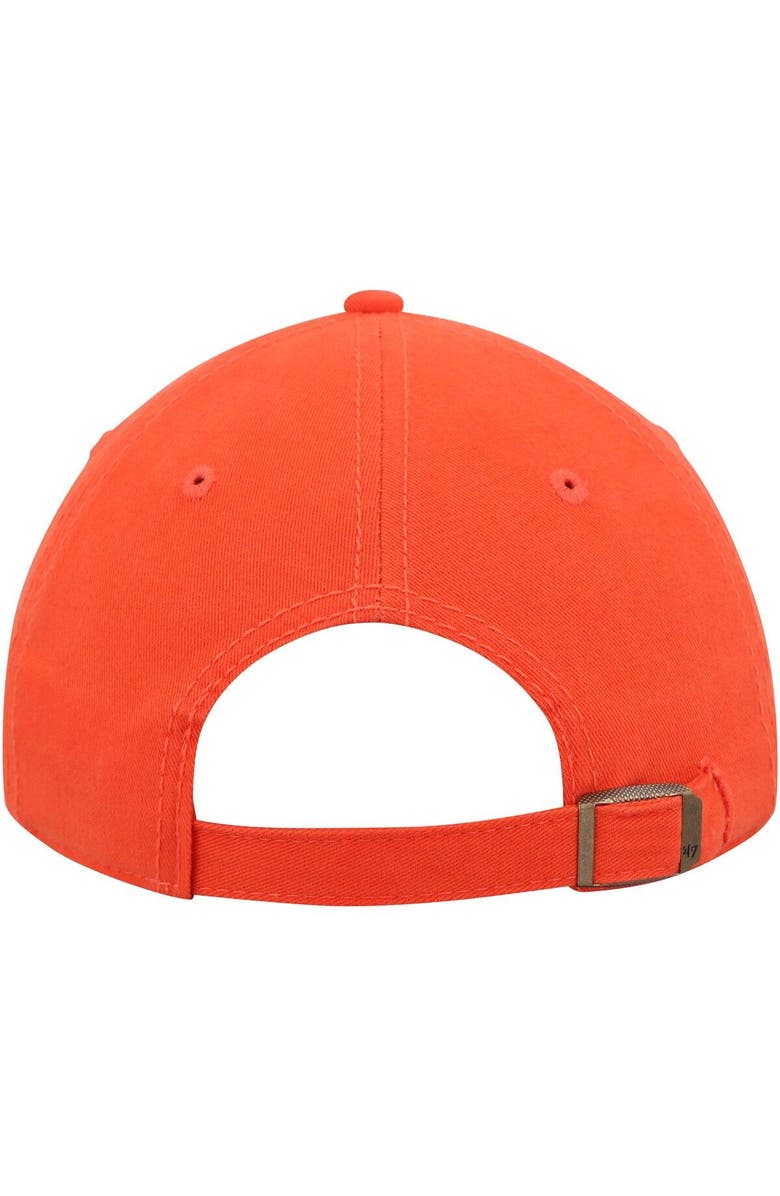 '47 Women's '47 Orange Cleveland Browns Miata Clean Up Primary Logo Adjustable Hat, Alternate, color, Orange