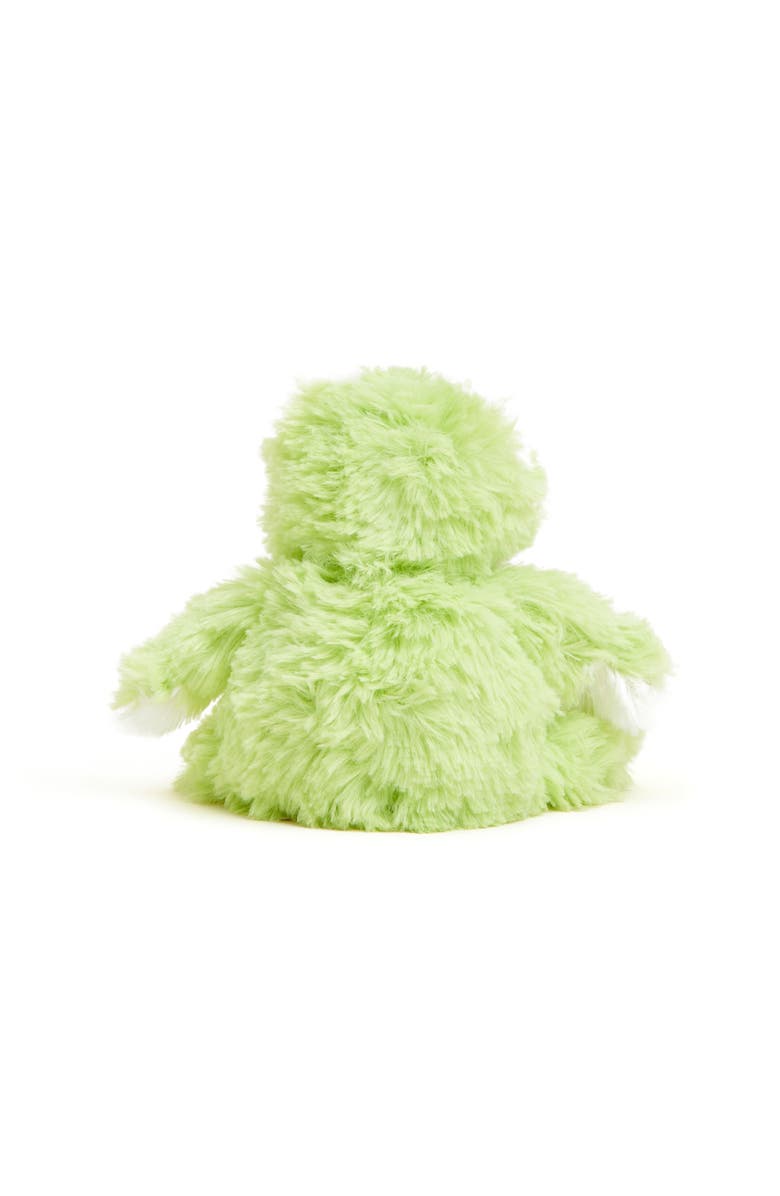 Warmies Frog Junior Plush Toy, Alternate, color, Bright Green