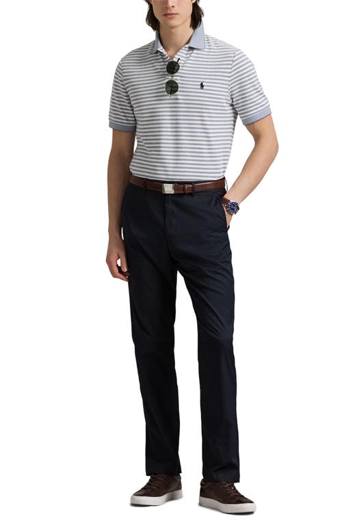 Polo Ralph Lauren Classic Fit Stripe Cotton Piqué Polo