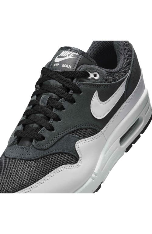Nike Air Max 1 Essential Sneaker In Off Noir/grey/white