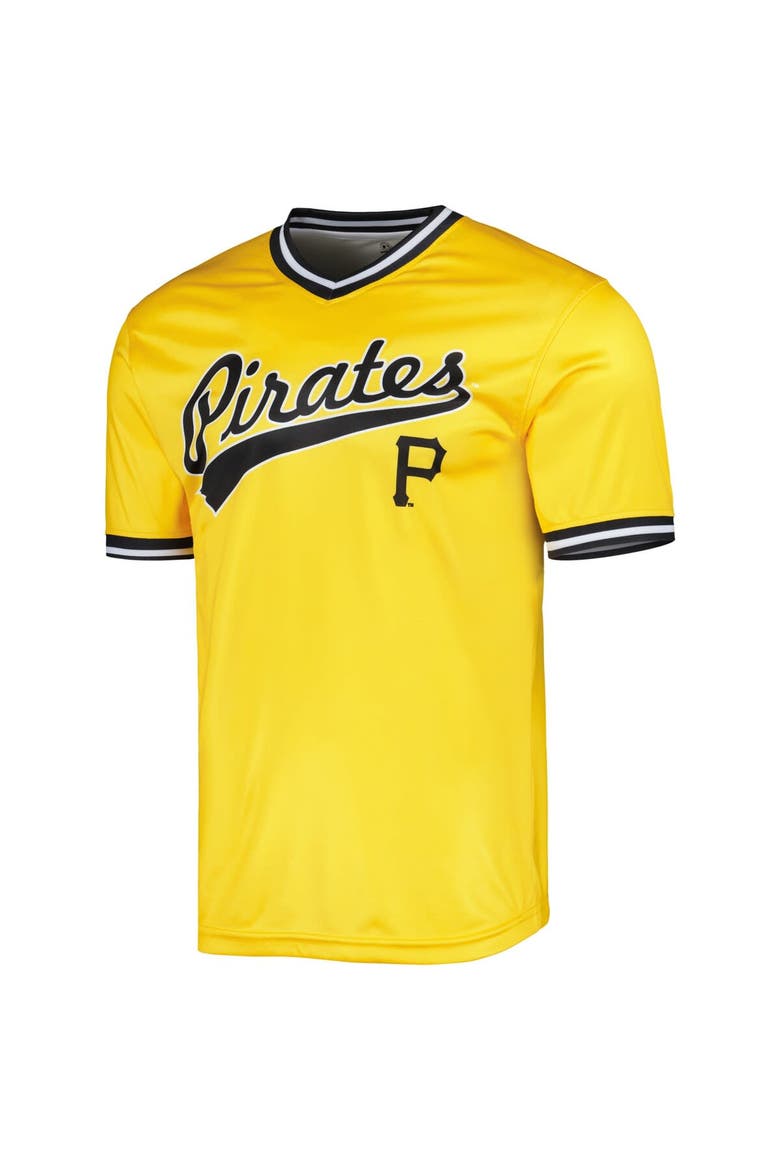 Men's Stitches Gold Pittsburgh Pirates Cooperstown Collection Team Jersey, Alternate, color, Gold