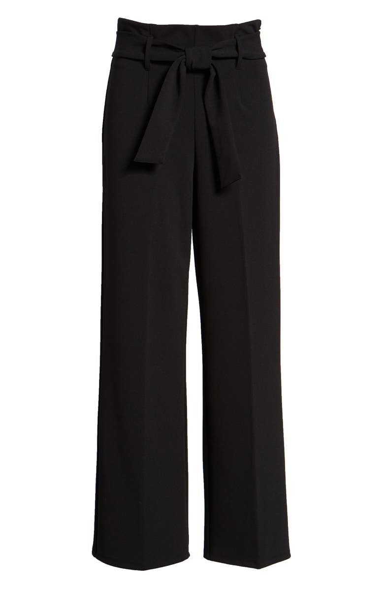Leith High Waist Belted Pants, Alternate, color, 
